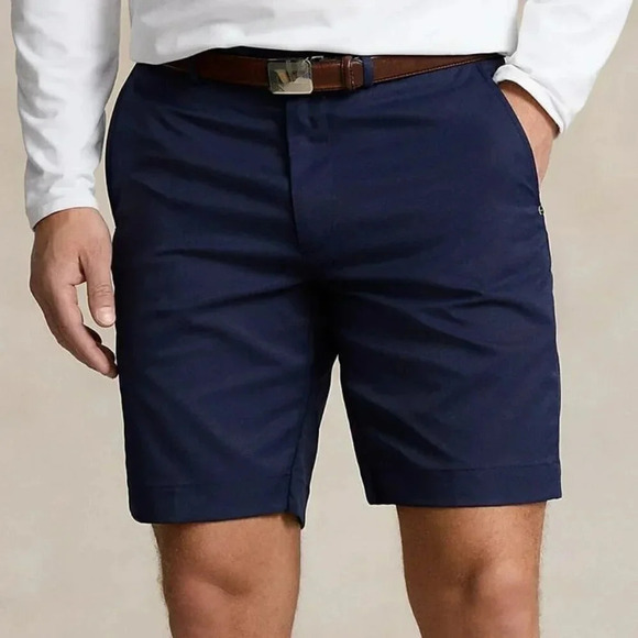 RLX Ralph Lauren Golf Men's Tailored Fit Performance Shorts Refined Navy Size 40 - Picture 2 of 9